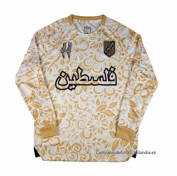 Camiseta Palestina Special Manga Larga 2025-2026 Amarillo Camiseta Palestina Special Manga Larga 2025-2026 Amarillo