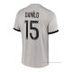 2ª Camiseta Paris Saint-Germain Jugador Danilo 2022-2023
