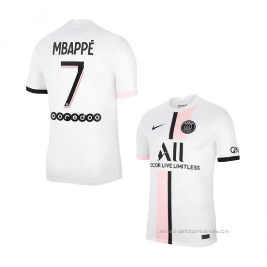 2ª Camiseta Paris Saint-Germain Jugador Mbappe 2021-2022 - Haga un click en la imagen para cerrar