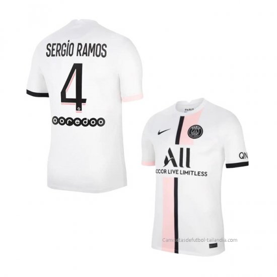 2ª Camiseta Paris Saint-Germain Jugador Sergio Ramos 2021-2022 - Haga un click en la imagen para cerrar