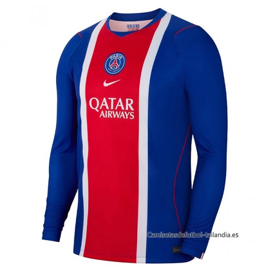 1ª Camiseta Paris Saint-Germain Manga Larga 2026-2027 - Haga un click en la imagen para cerrar
