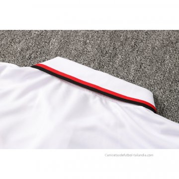 Camiseta Polo del AC Milan 2021-2022 Blanco