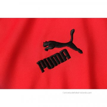 Camiseta Polo del AC Milan 2021-2022 Rojo
