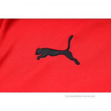 Camiseta Polo del AC Milan 2023-2024 Rojo