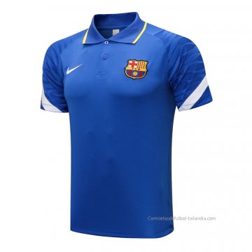 Camiseta Polo del Barcelona 2021-2022 Azul Camiseta Polo del Barcelona 2021-2022 Azul