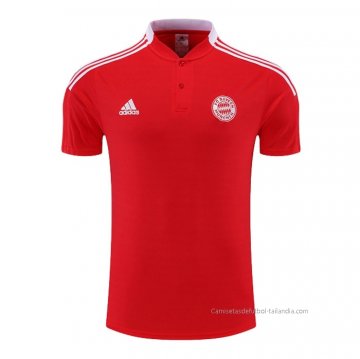 Camiseta Polo del Bayern Munich 2022-2023 Rojo Camiseta Polo del Bayern Munich 2022-2023 Rojo