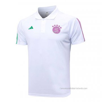 Camiseta Polo del Bayern Munich 2023-2024 Blanco Camiseta Polo del Bayern Munich 2023-2024 Blanco