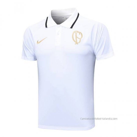 Camiseta Polo del Corinthians 2023-2024 Blanco - Haga un click en la imagen para cerrar