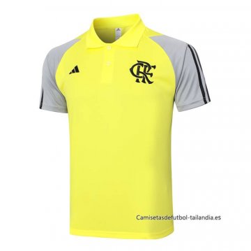 Camiseta Polo del Flamengo 2024-2025 Amarillo Camiseta Polo del Flamengo 2024-2025 Amarillo