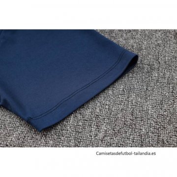 Camiseta Polo del Francia 2024-2025 Azul