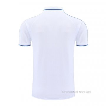 Camiseta Polo del Juventus 2022-2023 Blanco y Azul