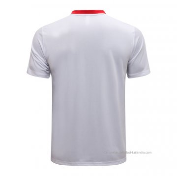 Camiseta Polo del Manchester United 2021-2022 Blanco