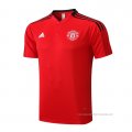 Camiseta Polo del Manchester United 2022-2023 Rojo