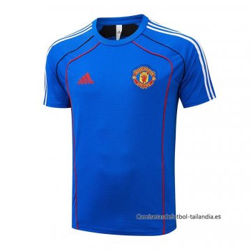Camiseta Polo del Manchester United 2025-2026 Azul Camiseta Polo del Manchester United 2025-2026 Azul