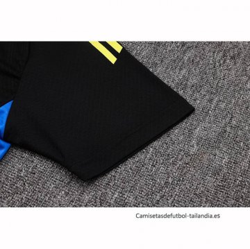 Camiseta Polo del Manchester United 2025-2026 Negro Amarillo