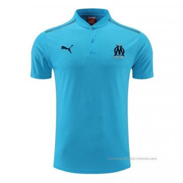 Camiseta Polo del Olympique Marsella 2022-2023 Azul Camiseta Polo del Olympique Marsella 2022-2023 Azul