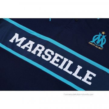 Camiseta Polo del Olympique Marsella 2022-2023 Azul Marino