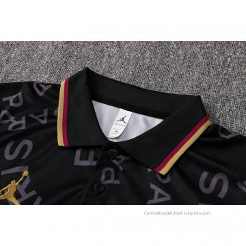 Camiseta Polo del Paris Saint-Germain 2021-2022 Negro