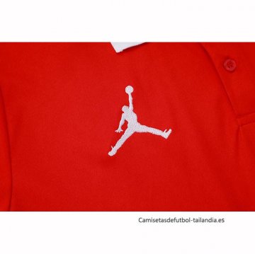 Camiseta Polo del Paris Saint-Germain 2024-2025 Rojo