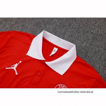Camiseta Polo del Paris Saint-Germain 2024-2025 Rojo