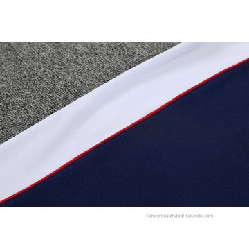 Camiseta Polo del Paris Saint-Germain Jordan 2022-2023 Azul Marino