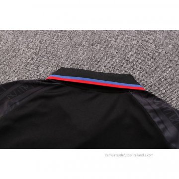 Camiseta Polo del Paris Saint-Germain Jordan 2022-2023 Negro