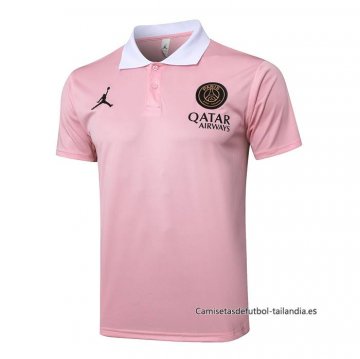 Camiseta Polo del Paris Saint-Germain Jordan 2024-2025 Rosa Camiseta Polo del Paris Saint-Germain Jordan 2024-2025 Rosa