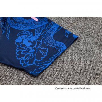 Camiseta Polo del Real Madrid Dragon 2024-2025 Azul