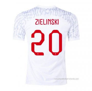 1ª Camiseta Polonia Jugador Zielinski 2022