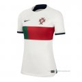 2ª Camiseta Portugal Mujer 2022