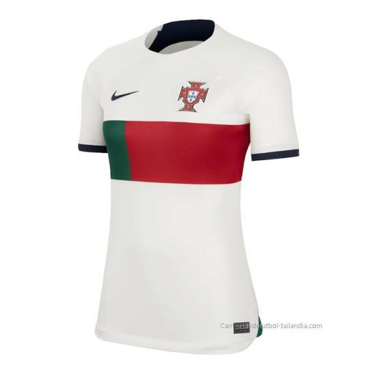 2ª Camiseta Portugal Mujer 2022 - Haga un click en la imagen para cerrar