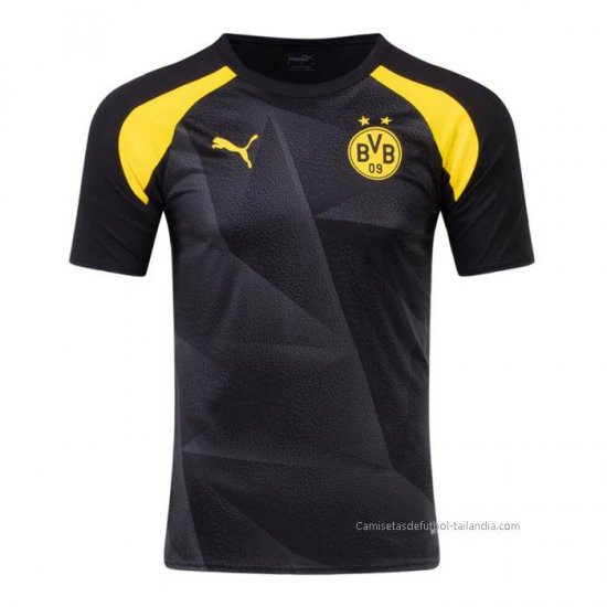Camiseta Pre Partido del Borussia Dortmund 2023 Negro - Haga un click en la imagen para cerrar