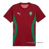 Camiseta Pre Partido del Marruecos 2024 Rojo Camiseta Pre Partido del Marruecos 2024 Rojo