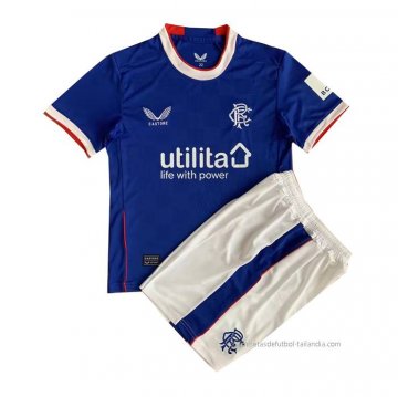 1ª Camiseta Rangers Nino 2022 1ª Camiseta Rangers Nino 2022
