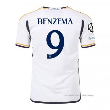 1ª Camiseta Real Madrid Jugador Benzema 2023-2024 1ª Camiseta Real Madrid Jugador Benzema 2023-2024