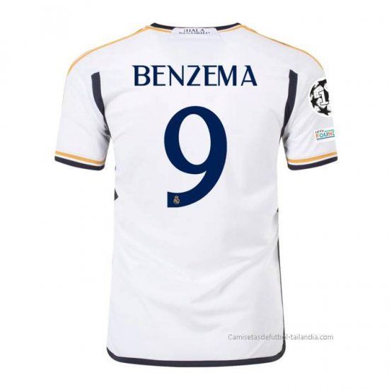 1ª Camiseta Real Madrid Jugador Benzema 2023-2024 - Haga un click en la imagen para cerrar