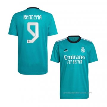 3ª Camiseta Real Madrid Jugador Benzema 2021-2022