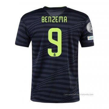 3ª Camiseta Real Madrid Jugador Benzema 2022-2023 3ª Camiseta Real Madrid Jugador Benzema 2022-2023