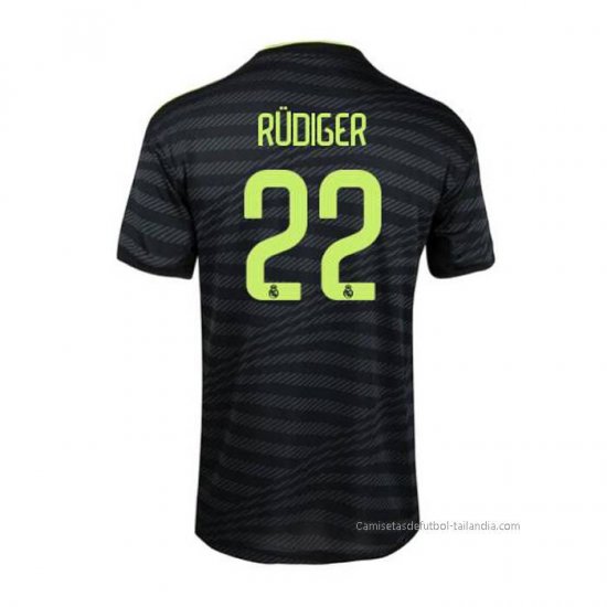 3ª Camiseta Real Madrid Jugador Rudiger 2022-2023 - Haga un click en la imagen para cerrar