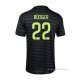 3ª Camiseta Real Madrid Jugador Rudiger 2022-2023