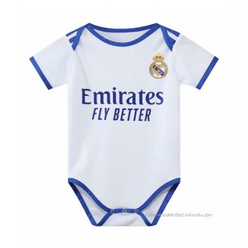 1ª Camiseta Real Madrid Bebe 2021-2022 1ª Camiseta Real Madrid Bebe 2021-2022