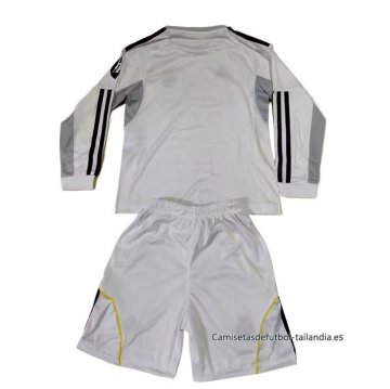 1ª Camiseta Real Madrid Manga Larga Nino 2025-2026