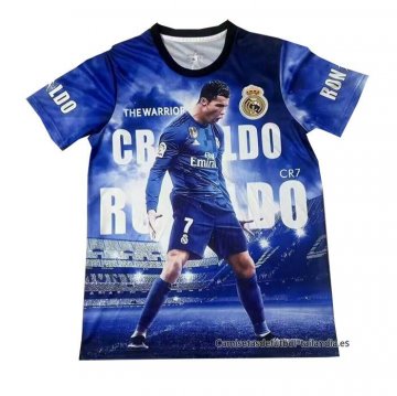 Camiseta Real Madrid Ronaldo Special 2025-2026 Azul Camiseta Real Madrid Ronaldo Special 2025-2026 Azul