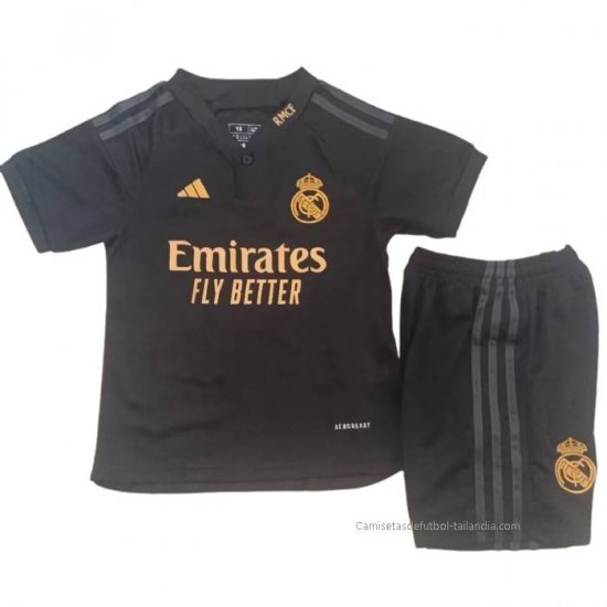 3ª Camiseta Real Madrid Nino 2023-2024 - Haga un click en la imagen para cerrar