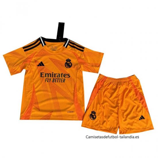 2ª Camiseta Real Madrid Nino 2024-2025 - Haga un click en la imagen para cerrar