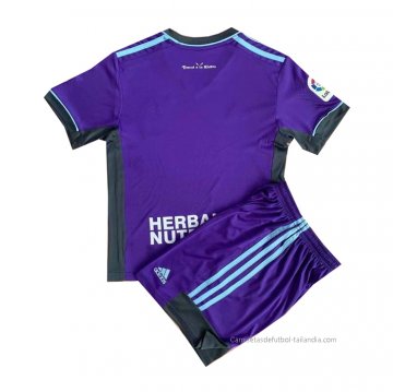 2ª Camiseta Real Valladolid Nino 2021-2022