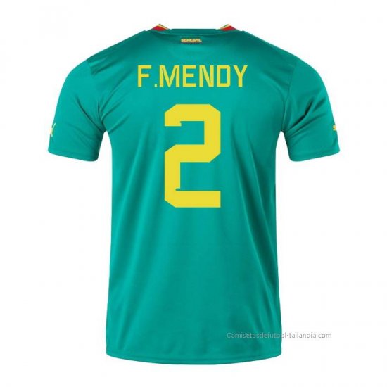 2ª Camiseta Senegal Jugador F.Mendy 2022 - Haga un click en la imagen para cerrar