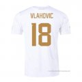 2ª Camiseta Serbia Jugador Vlahovic 2022