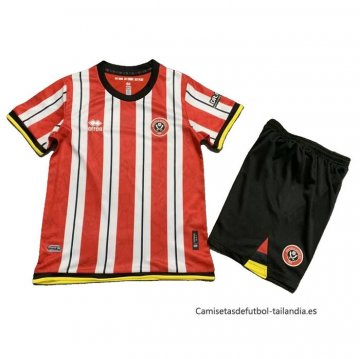 1ª Camiseta Sheffield United Nino 2024-2025