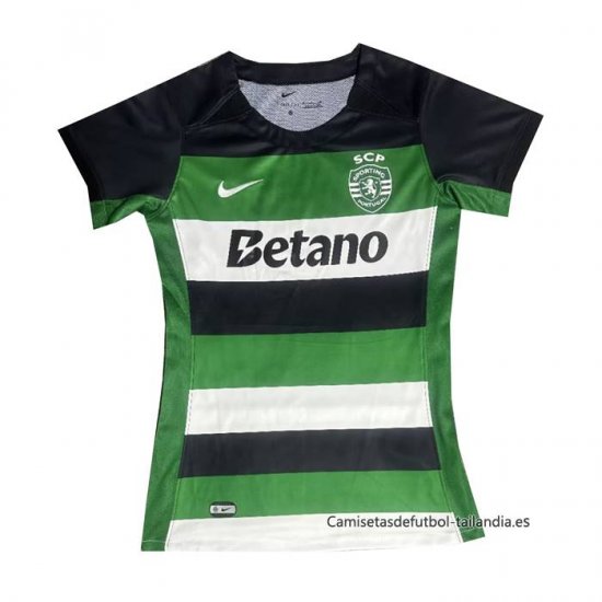 1ª Camiseta Sporting Mujer 2024-2025 - Haga un click en la imagen para cerrar
